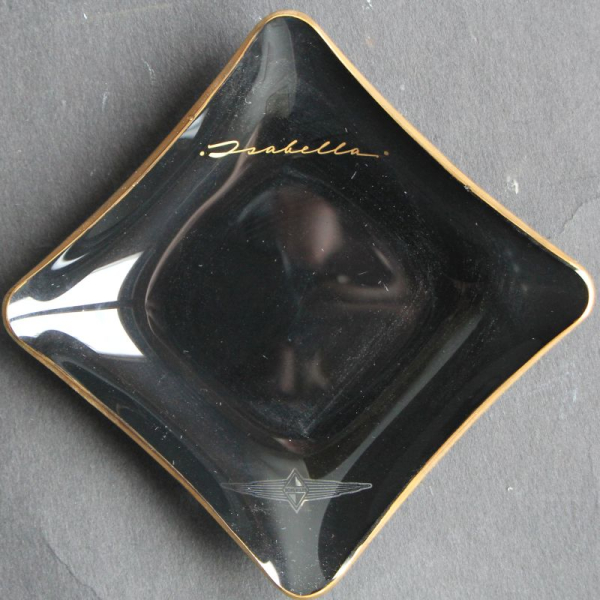 Borgward Isabella Ashtray 1958 glas with Logo (8897)